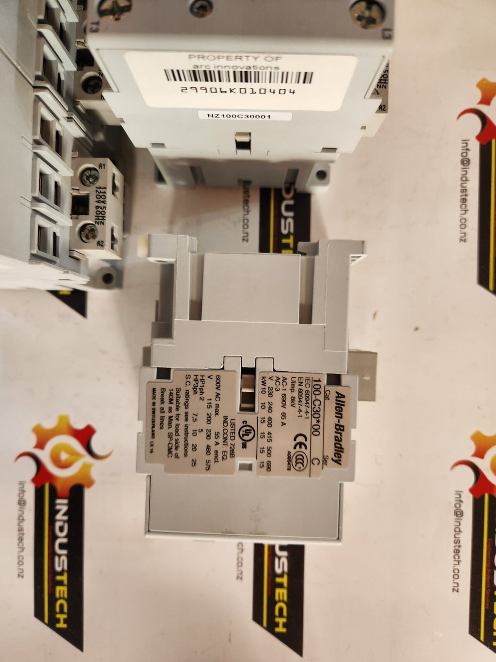 QTY 3 Sprecher + Schuh CA7-30-00 240V 50HZ / 277V/60HZ Contactor