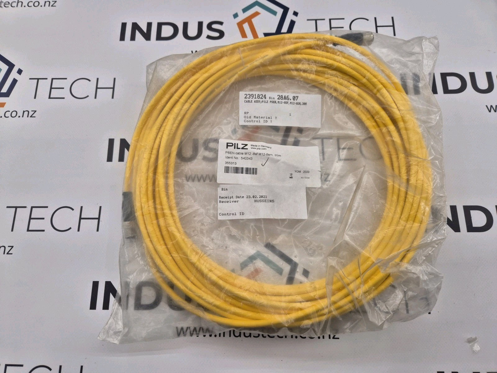PILZ 540343 - PSEN cable axial M12 8-pole 20m