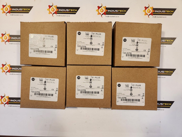 ALLEN-BRADLEY E1 PLUS DIN-RAIL PANEL ADAPTER 193-EPB (6 Units)