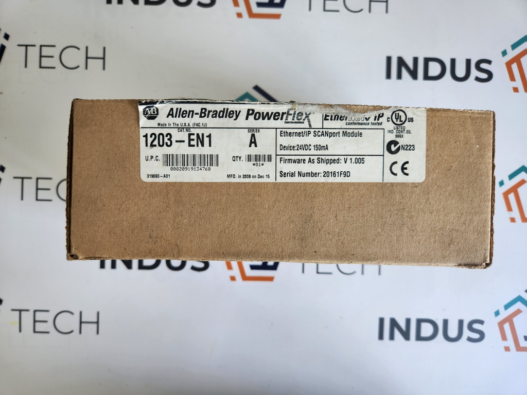 ALLEN BRADLEY  1203-EN1 /A  24VDC F/W V1.003 24VDC 150mA I/P Scan Port