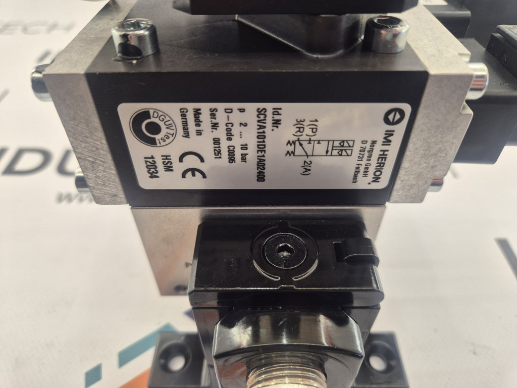 Norgren SCVA101DE1A02400 Herion double solenoid valve