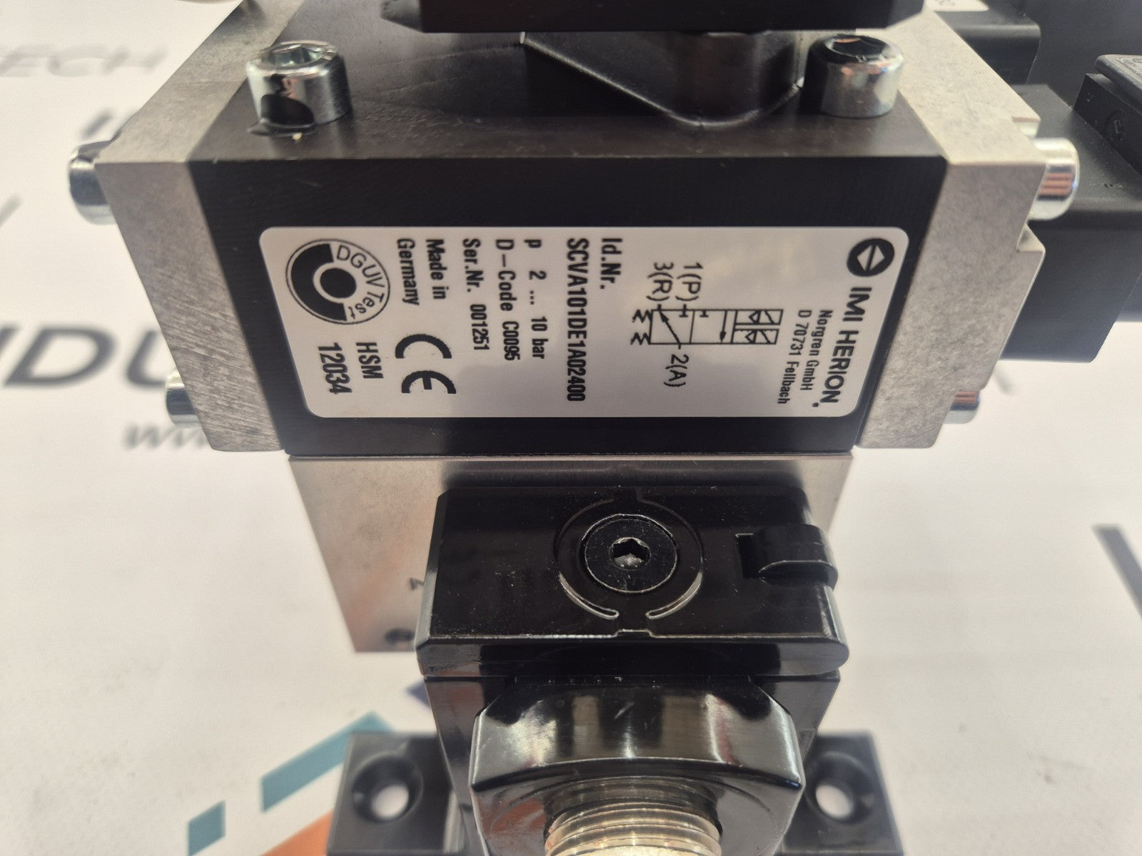Norgren SCVA101DE1A02400 Herion double solenoid valve