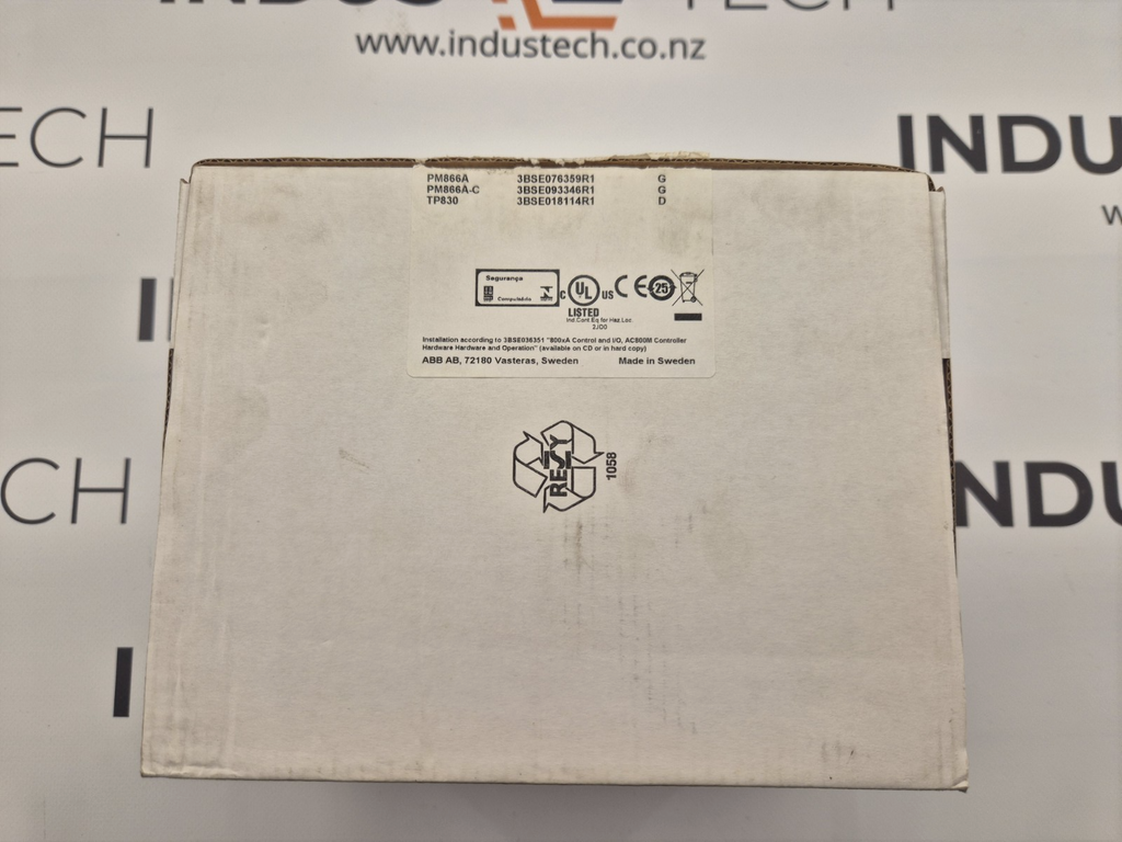 ABB PM866A Processor Unit 3BSE076359R1 24VDC