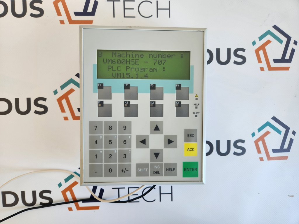 Siemens 6AV3 607-1JC30-0AX1  Operator Panel OP7
