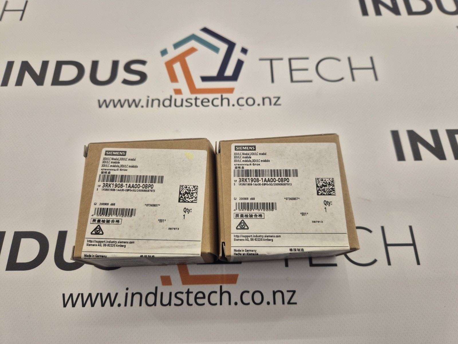 SIEMENS 3RK1908-1AA00-0BP0 SIMATIC ET 200SP 3DI/LC CONTROL MODULE