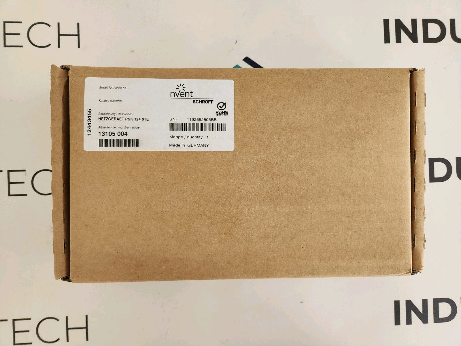 nVent Schroff PSK 124 6TE  - 13105004