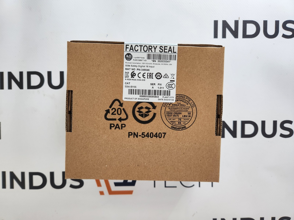 Allen Bradley 5094-IB16S FLEX 5000 Input Module New Sealed 5094IB16S