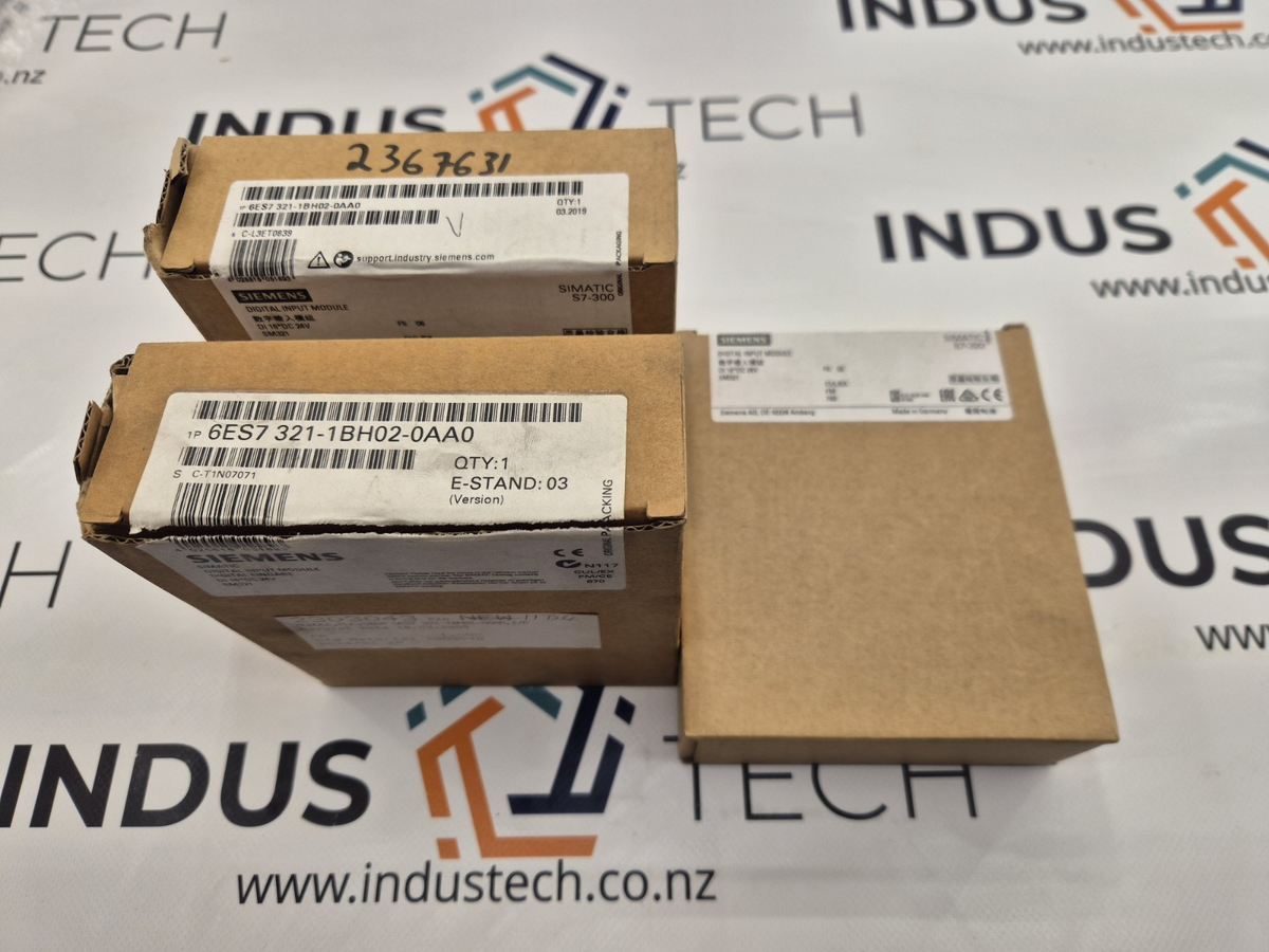 SIEMENS SIMATIC 6ES7 321-1BH02-0AA0 DIGITAL INPUT MODULE