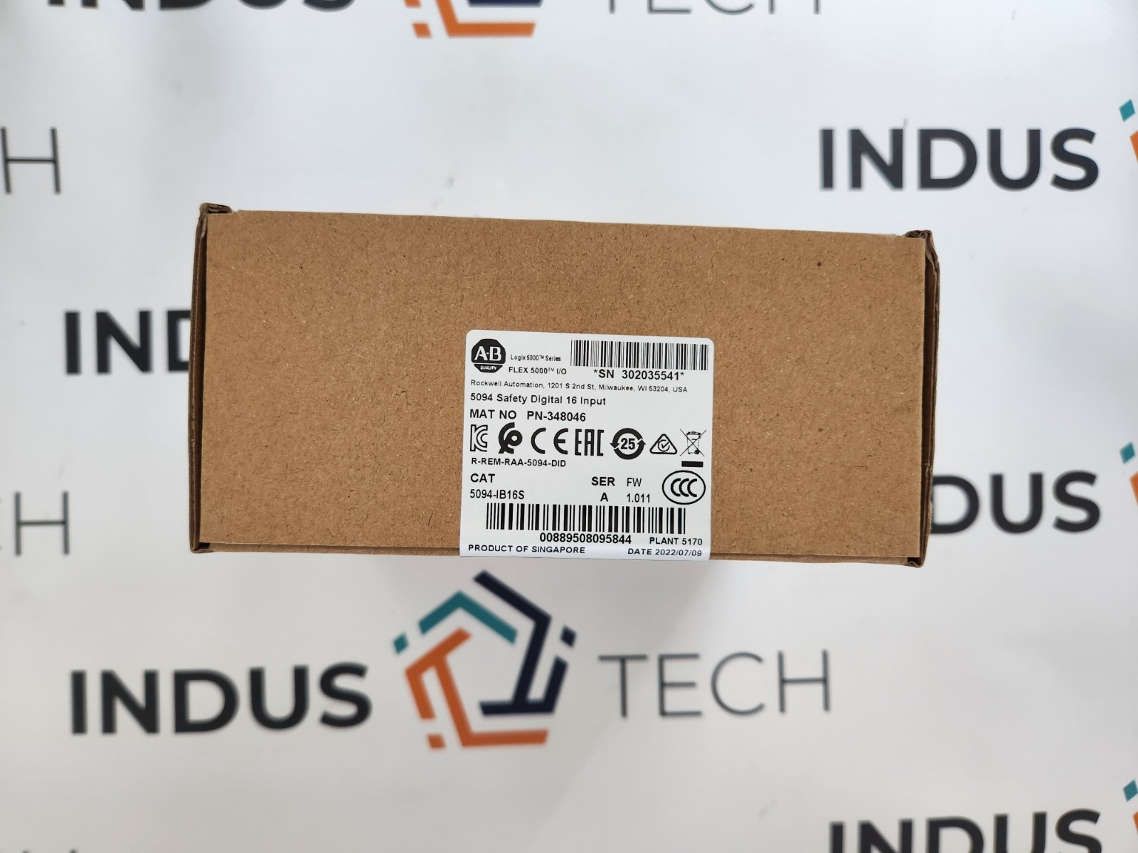 Allen Bradley 5094-IB16S FLEX 5000 Input Module New Sealed 5094IB16S