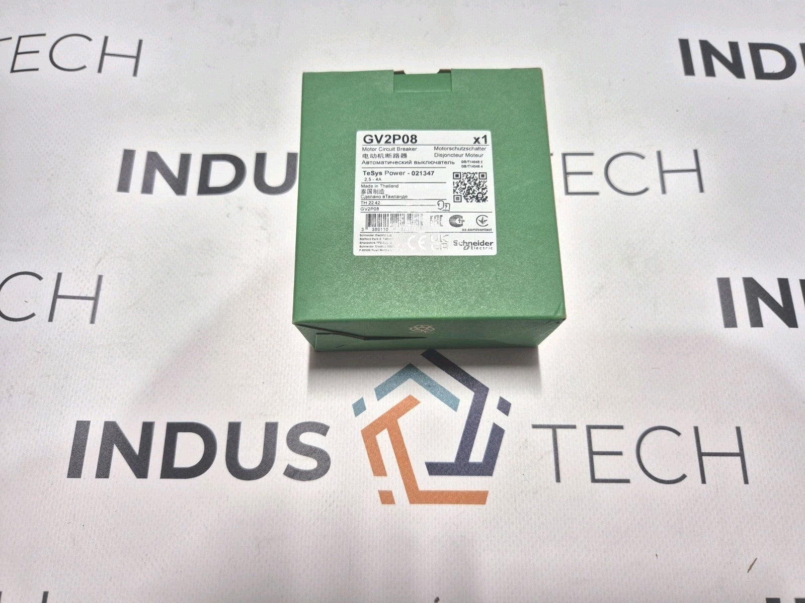 2 Pieces x Schneider Electric Motor circuit breaker GV2P08 3P 2.5-4A