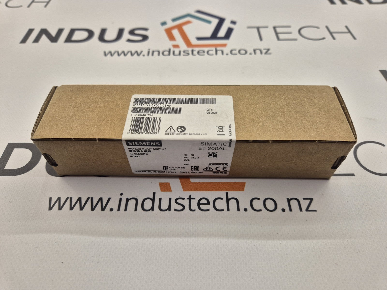 Siemens 6ES7 144-5KD00-0BA0 ANALOG INPUT MODULE