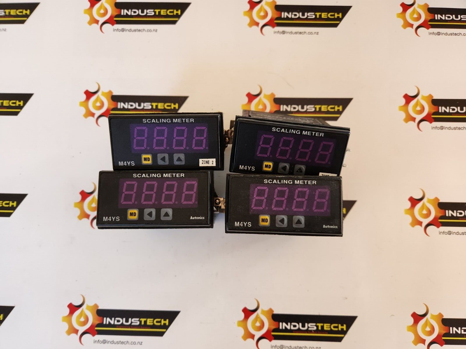 Autonics M4YS-NA 72X36mm Scaling Panel Meter