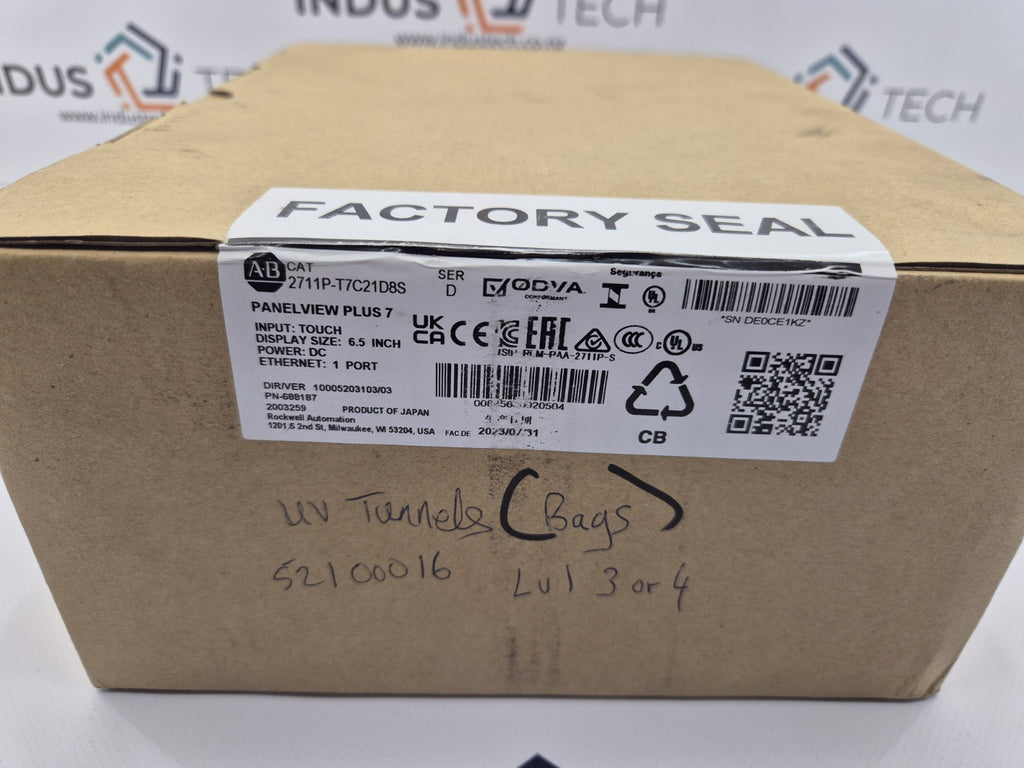 Allen-Bradley 2711P-T7C21D8S Ser D PanelView Plus 7
