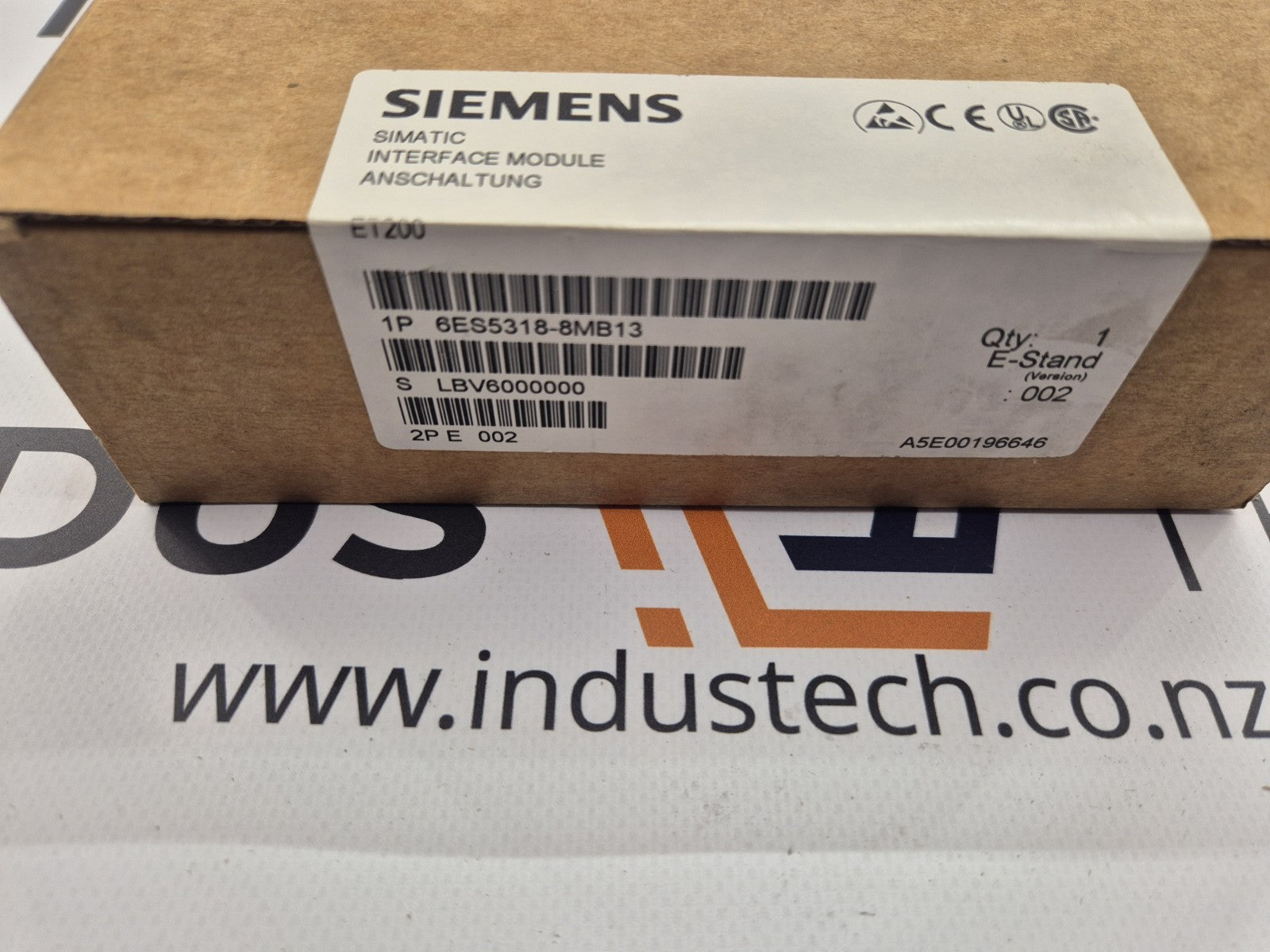 SIEMENS 6ES5318-8MB13 INTERFACE MODULE