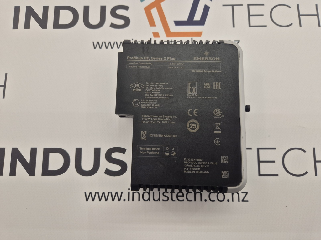Emerson KJ3243X1-BB2 Emerson Profibus DP Series 2 Plus DeltaV
