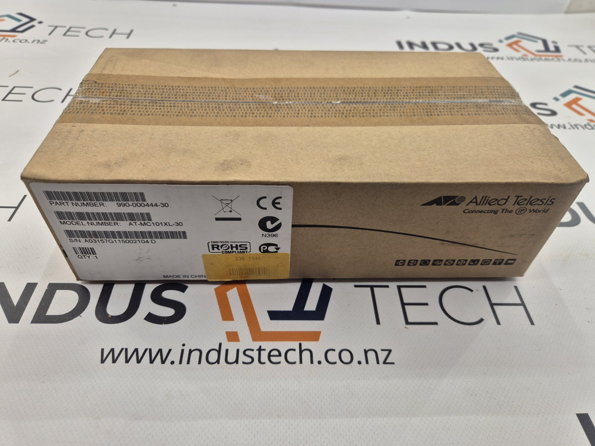 Allied Telesis AT-MC101XL-30  Media Converter New Sealed Box ATMC101XL30