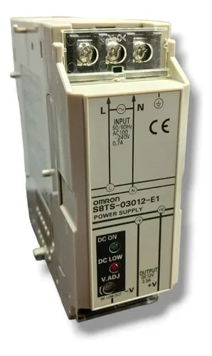 Omron S8TS-03012-E1 Switching Power Supply | DIN Rail | 12V 30W | New