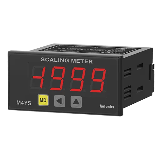 Autonics M4YS-NA Scaling Panel Meter | 72x36mm | Used