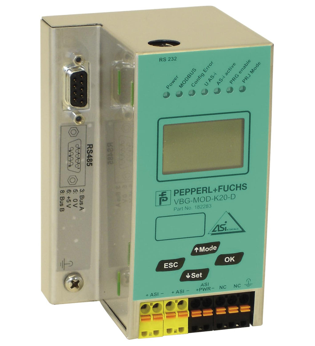 Pepperl+Fuchs VBG-MOD-K20-D AS-Interface Modbus Gateway | Used
