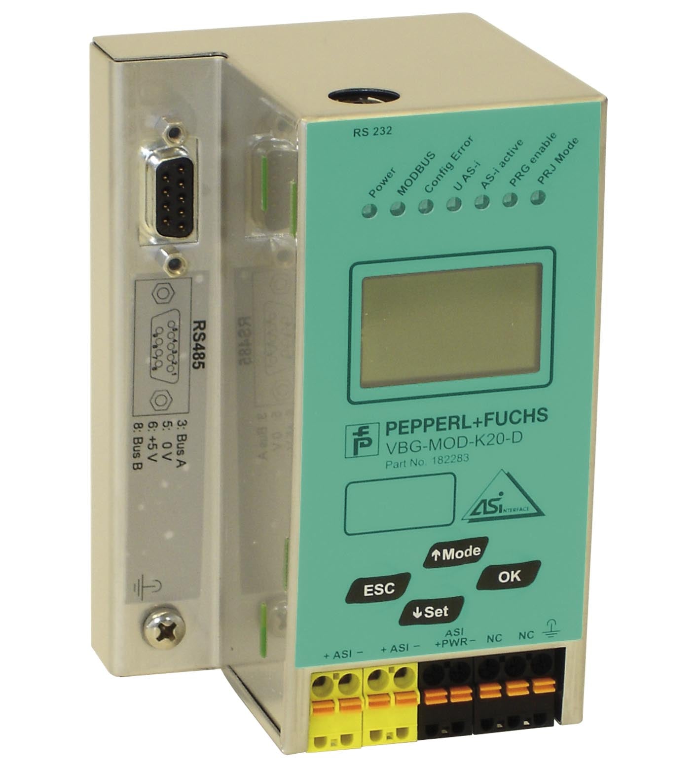 Pepperl+Fuchs VBG-MOD-K20-D AS-Interface Modbus Gateway | Used