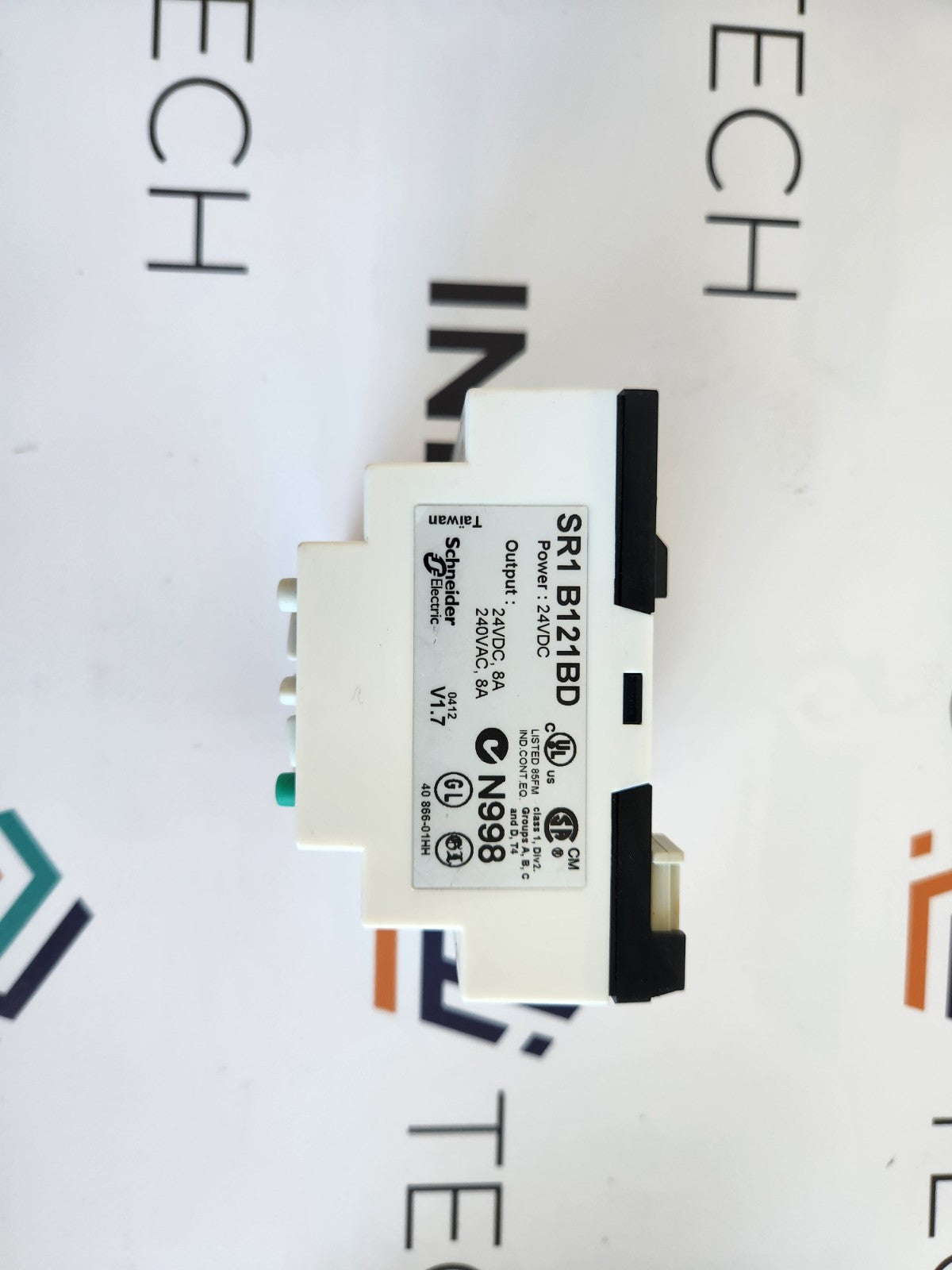SCHNEIDER SR1 B121BD PROGRAMMABLE RELAY SR1B121BD
