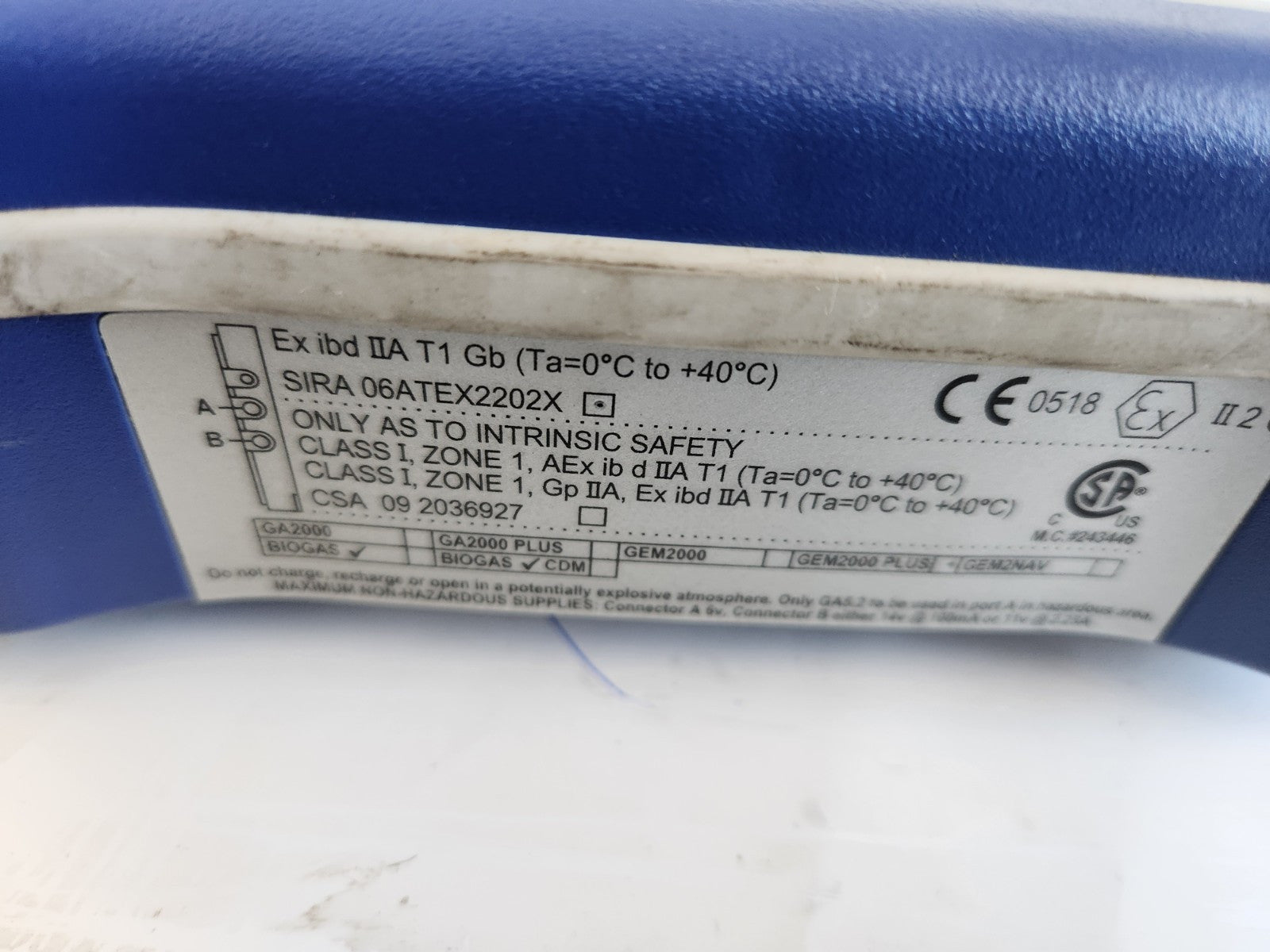 LANDTEC GEM 2000 PLUS Gas Analyzer Geotech